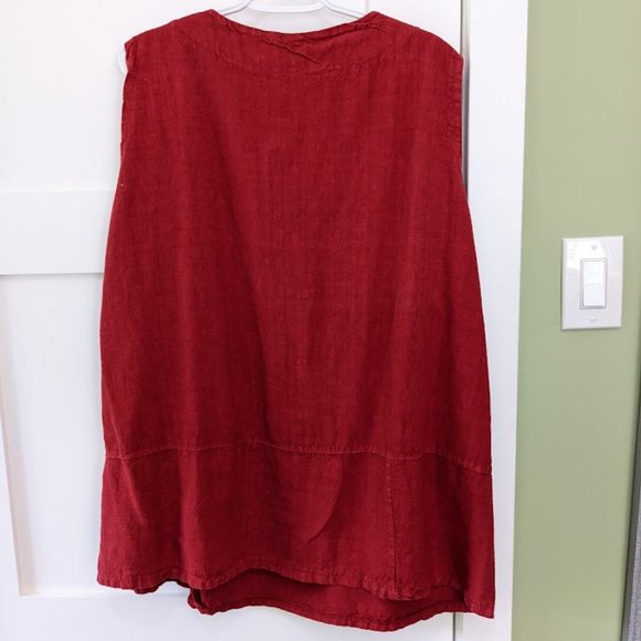 La Bass Linen Tunic/Layering Piece - Picture 4 of 11